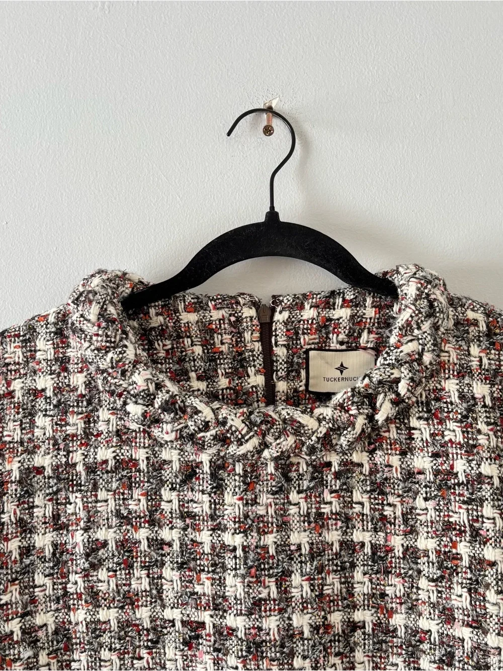 Tuckernuck NWT Winterberry Sequin Tweed Jackie Dress Short-Sleeve Heavy Knit